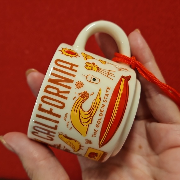 STARBUCKS California 'Been There' Series espresso ornament cup Across The Globe - Picture 7 of 8